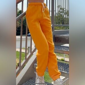 Champion yellow gold sweatpants